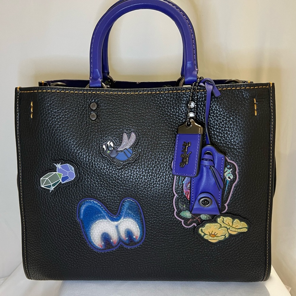 Disney X Coach Rogue With Patches Dark Fairy Edition Snow White